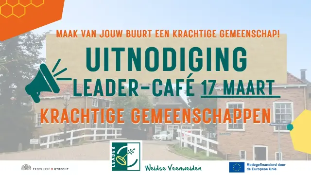 LEADER Caf&eacute; Krachtige gemeenschappen