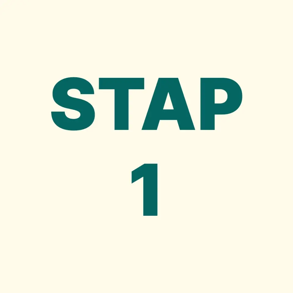 LEADER Weidse Veenweiden stappenplan stap 1