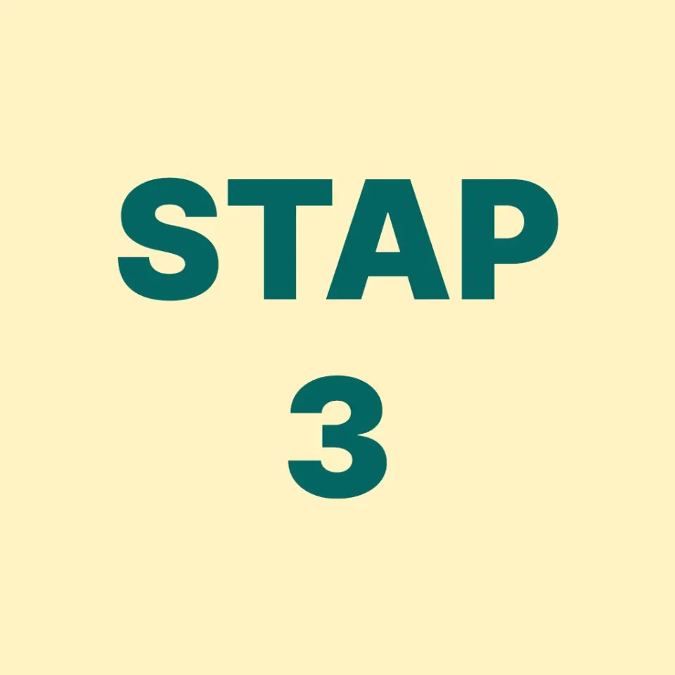 LEADER Weidse Veenweiden stappenplan stap 3