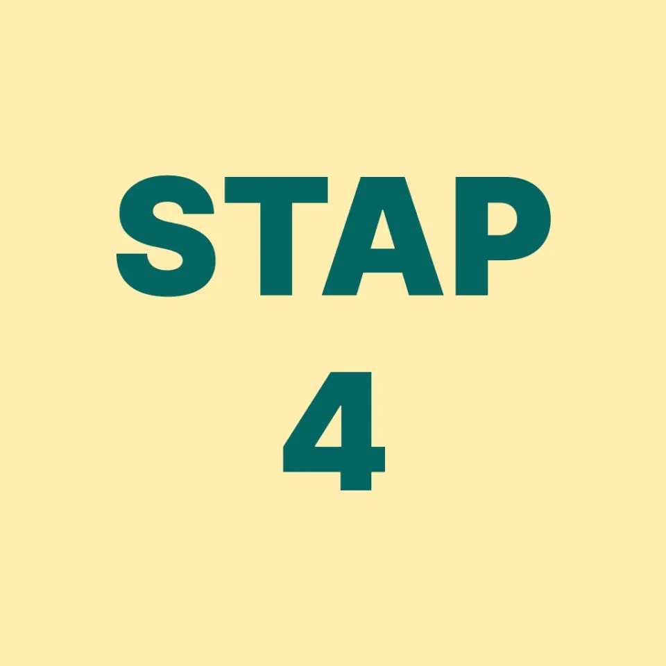 LEADER Weidse Veenweiden stappenplan stap 4