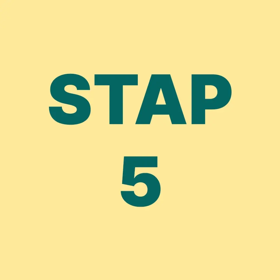 LEADER Weidse Veenweiden stappenplan stap 5