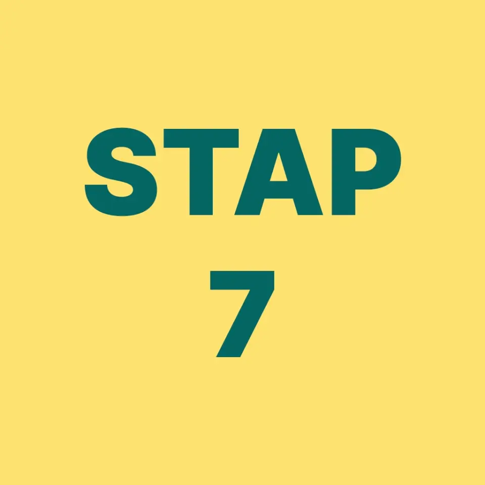 LEADER Weidse Veenweiden stappenplan stap 7